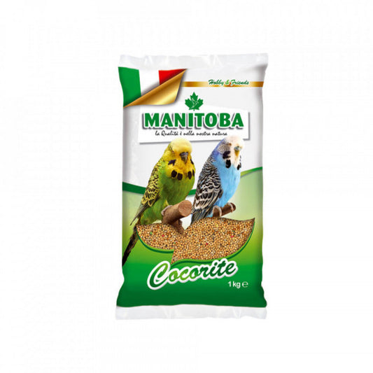 Manitoba Cocorite Biscuit - Hrana completa pentru papagali si perusi - 1kg