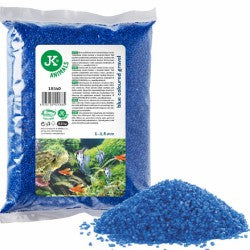 PIETRIȘ DECORATIV PT ACVARIU ALBASTRU 1-1,5 MM - 0,5 KG