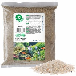 NISIP SILICIU NATURAL PT ACVARIU 0,3-1,4 MM - 2 KG
