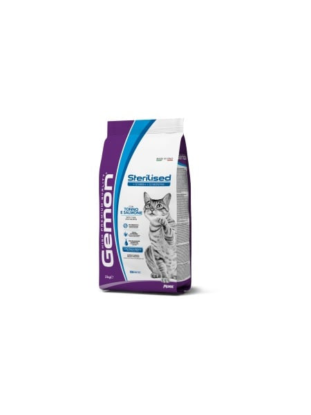 GEMON C STERILISED TUNA&SALMON 2KG