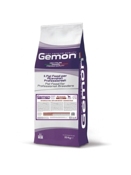GEMON D DRY ADULT AB LAMB&RICE 20KG
